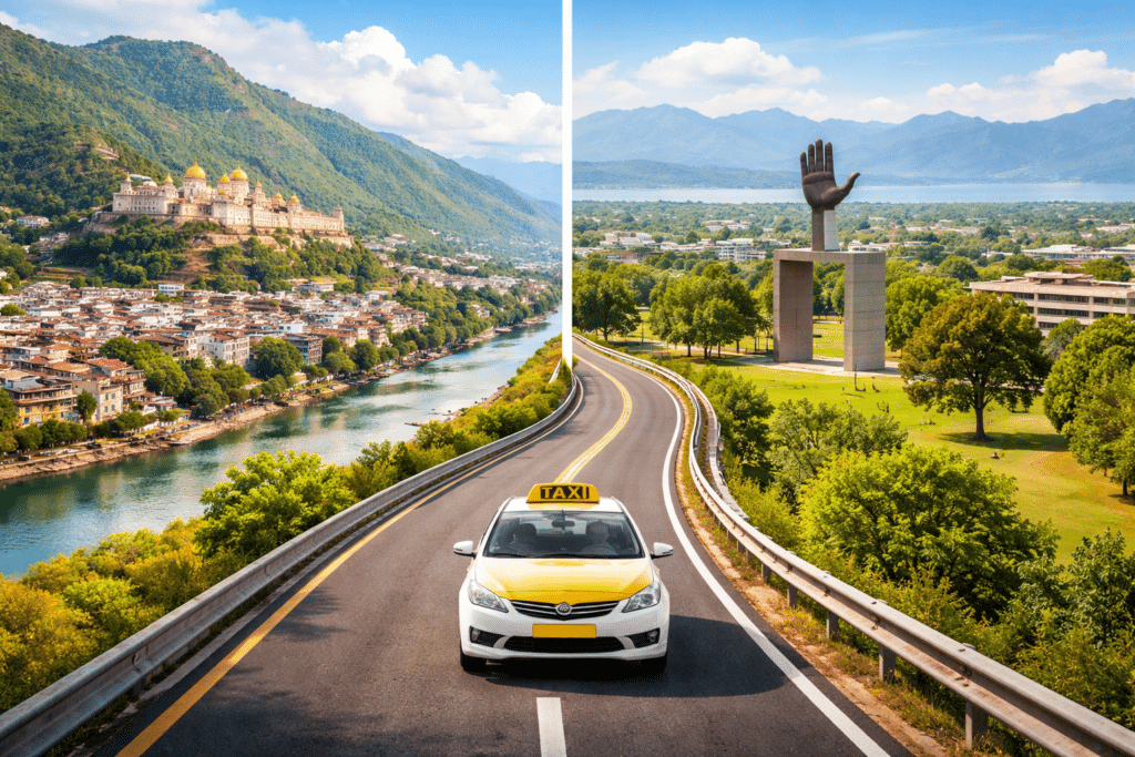 book taxi from jammu to chandigarh